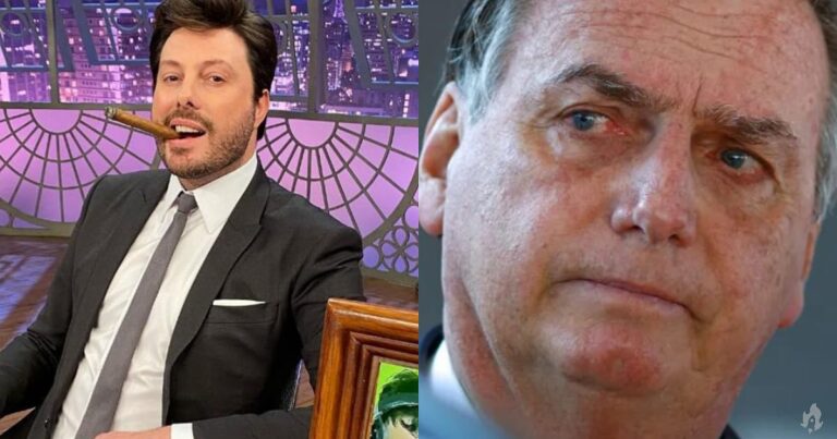 Danilo Gentili zomba Bolsonaro após exposição de suposta relação de Jair Renan com ex-assessor