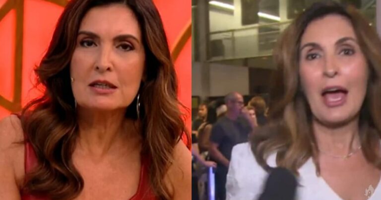 Vídeo: Durante estreia de filme, Fátima Bernardes se ‘recusa’ a falar com repórter do SBT; ‘Agora não dá’