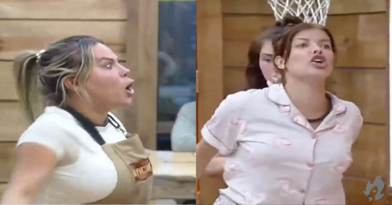 A Fazenda 15: Kally e Jaquelline discutem feio e quase partem para agressão