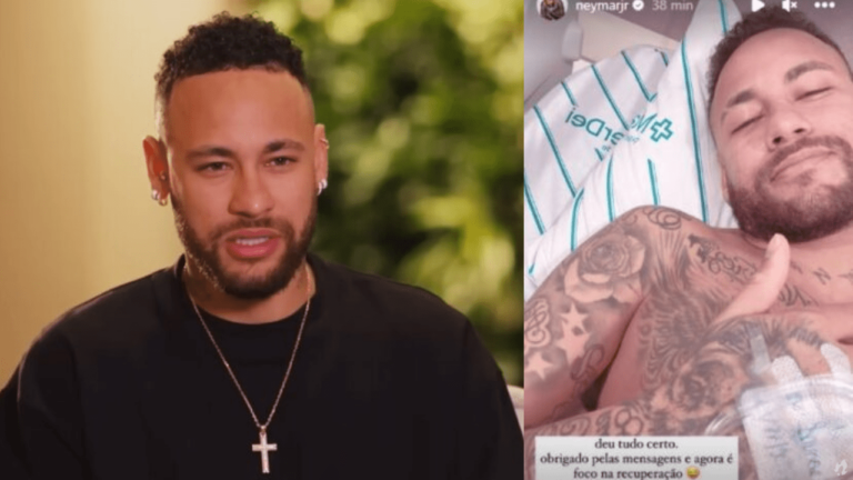 Após passar por cirurgia, Neymar desabafa na web “foco na recuperação”