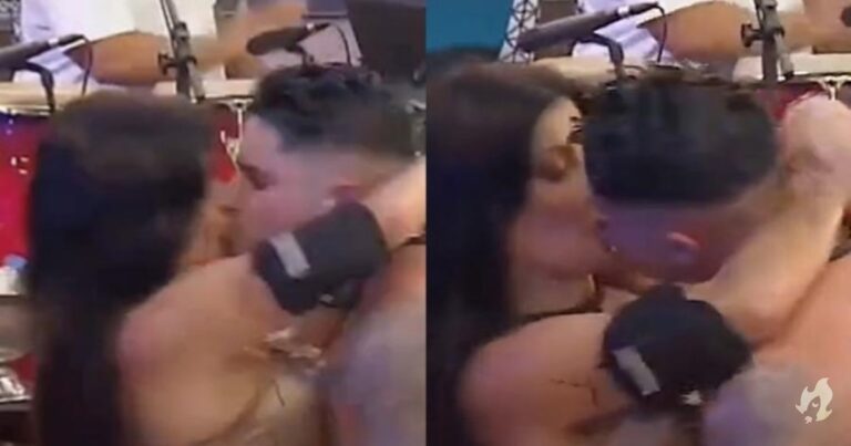 Flashback? Jaque e Lucas dão beijão durante festa de A Fazenda 15.
