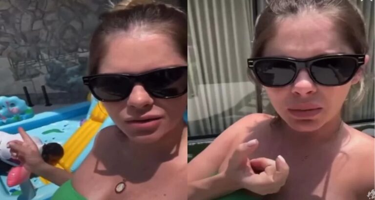 Barbara Evans volta a falar sobre a polêmica de funcionária inflando piscina com a boca: ‘Não vou mais expor ela’