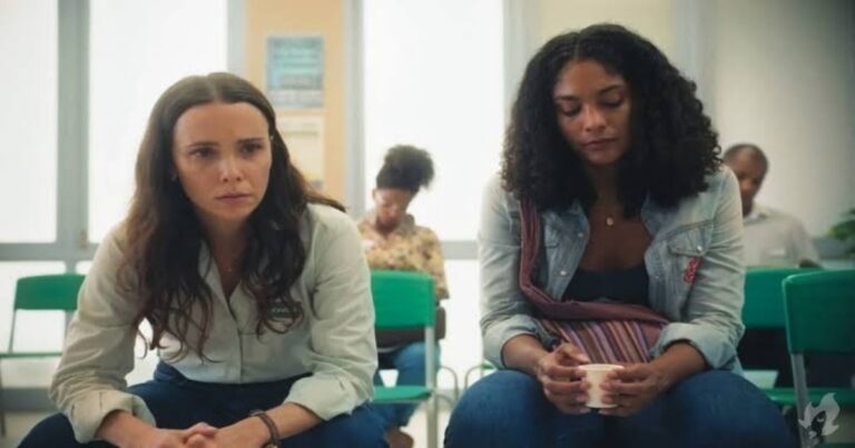 Lucinda leva Aline ao hospital, onde ela descobre que está grávida