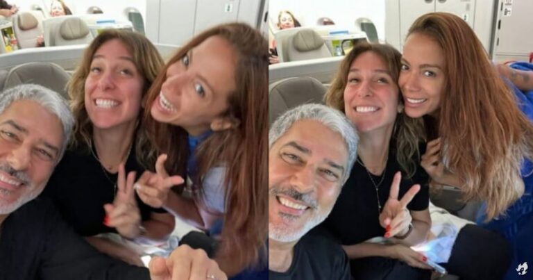 Mulher de William Bonner revela encontro inusitado do jornalista com Anitta