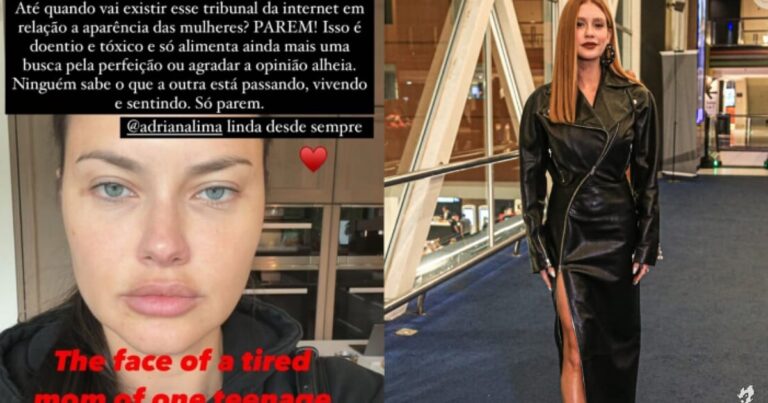 Marina Ruy Barbosa sai em defesa de Adriana Lima após críticas