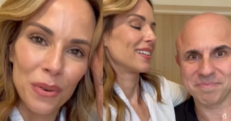 Ana Furtado chora ao receber notícia de médico sobre luta contra o câncer
