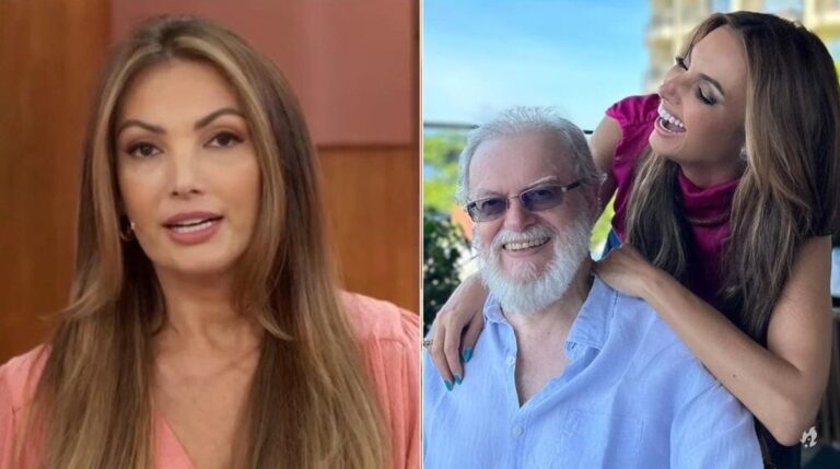 Patrícia Poeta se afasta do Encontro após pai ser internado às pressas