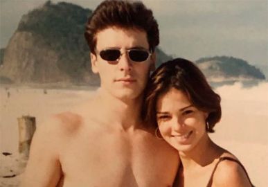 Estrelando - Vera Viel relembra comercial de 23 anos atrás ao lado de Rodrigo  Faro - e que marcou o começo da relação deles!