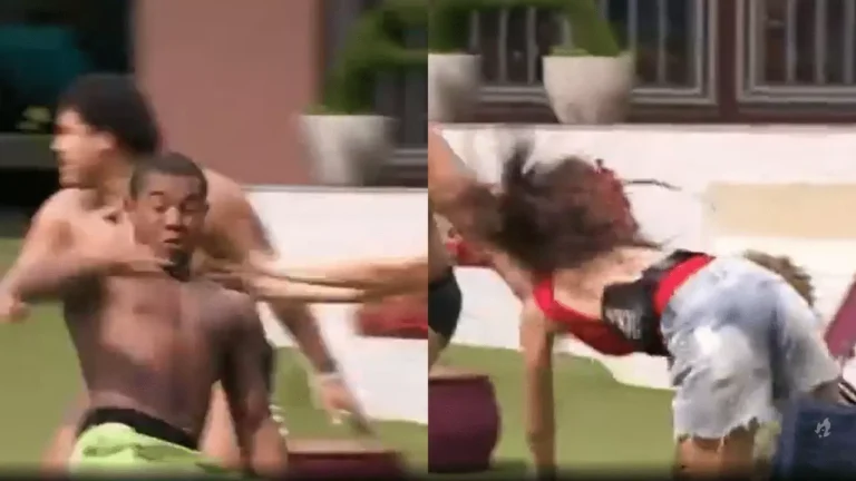 BBB24: Davi dá rasteira em Wanessa Camargo e público pede expulsão; vídeo