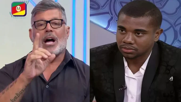 Video: Ao vivo no SBT, Alexandre Frota dispara que Davi Brito é uma ‘farsa’