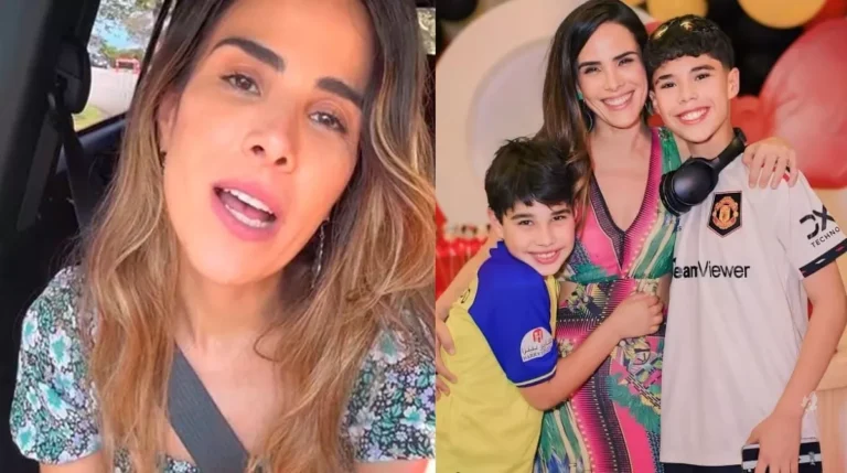 Wanessa Camargo contrai rotavírus dos filhos e faz alerta: ” É pesado”