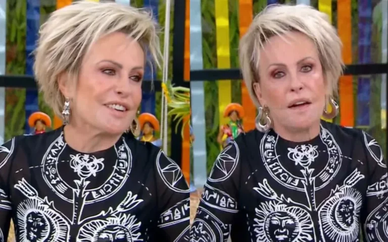 Ana Maria Braga fica constrangida após soltar palavrão no Mais Você