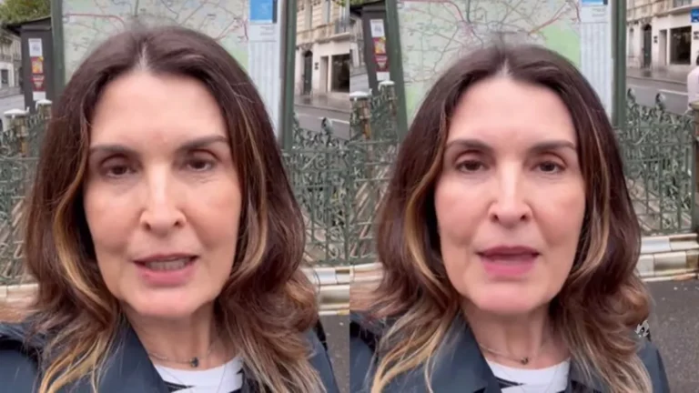 Vídeo: Fátima Bernardes flagra roubo em Paris e faz alerta nas redes sociais: “Não tem como sair”