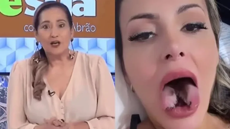 Sonia Abrão não fica calada e esculacha Andressa Urach após cirurgia na língua