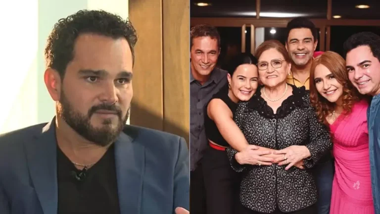Ausência de Luciano Camargo em festa da mãe dá o que falar nas redes sociais