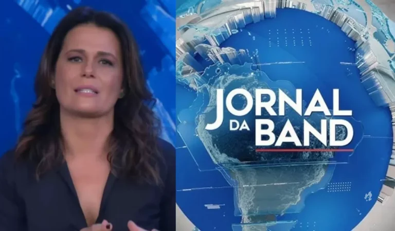 Adriana Araújo paralisa o Jornal da Band e dá recado forte ao vivo