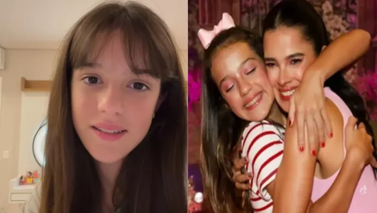Vídeo: Filha de Vera Viel pede a cura da mãe como presente de Dia das Crianças