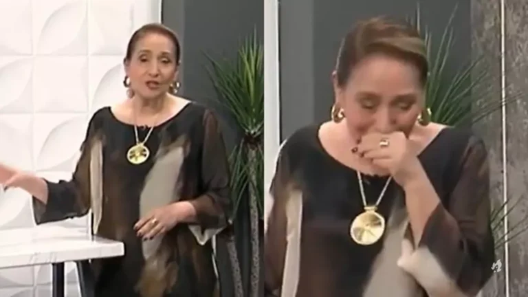 Vídeo: Sonia Abrão engasga e assusta colegas ao perder a voz ao vivo em programa: ‘Toma água’
