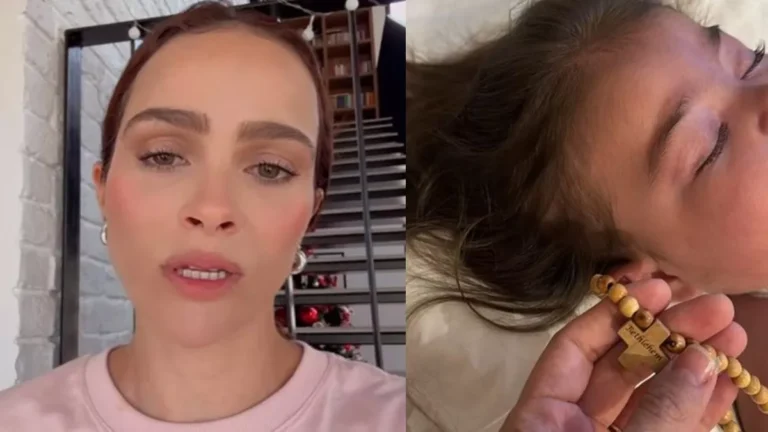 Esposa de Juliano Cazarré pede orações pela filha: ‘Intercorreu gravemente’