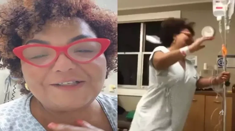 Em tratamento, esposa de Arlindo Cruz surpreende com atitude durante internação