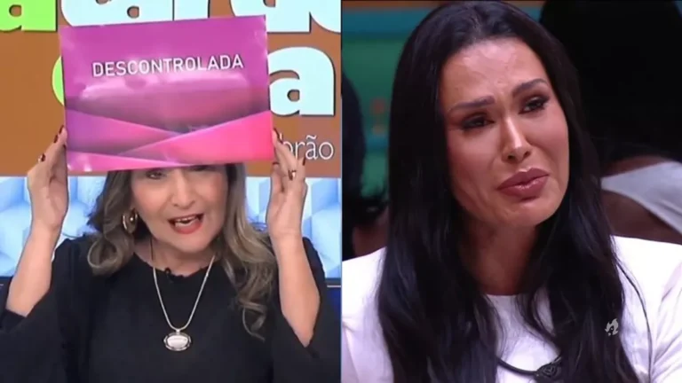 BBB 25: Sonia Abrão massacra Gracyanne Barbosa após atitude com Diego ao vivo: ‘Desmascarada’