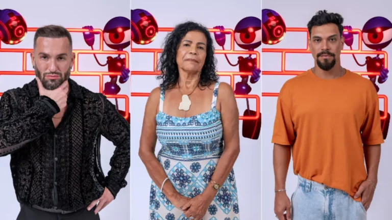 BBB25: Diego Hypolito, Vilma e Vinícius disputam 12º Paredão da temporada