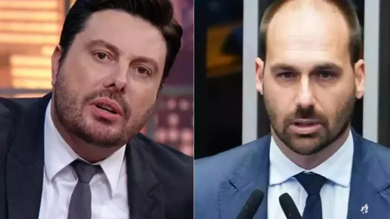 Danilo Gentili não perdoa e detona Eduardo Bolsonaro: “covarde e vagabundo”