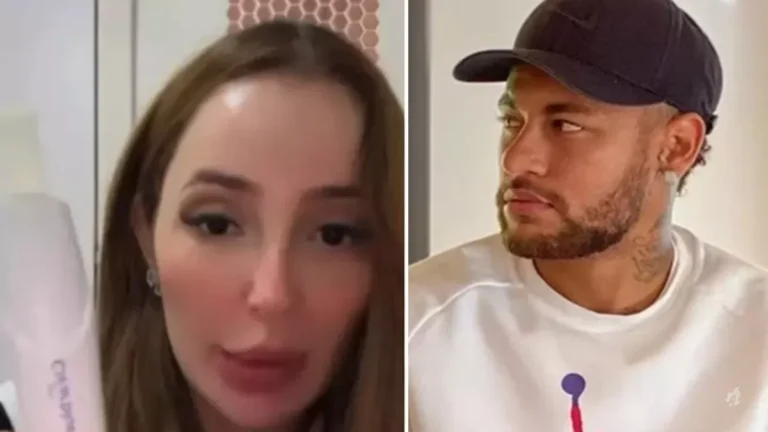 Vídeo: modelo que se envolveu com Neymar afirma estar grávida e fala em pensão