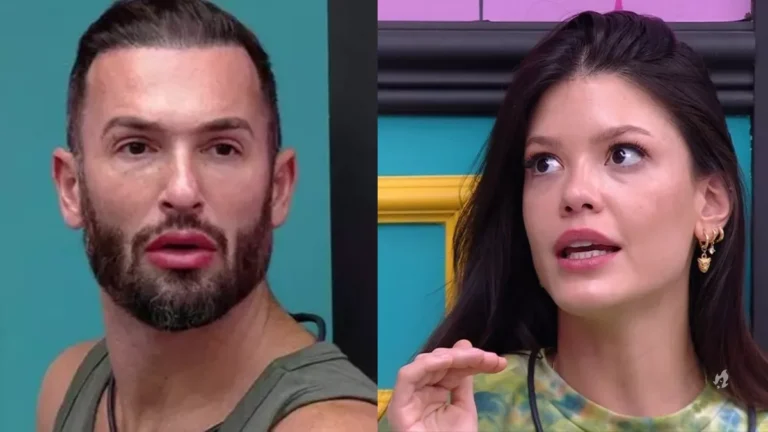 BBB 25: Vitória Strada “abre o olho” de Diego Hypolito em relação a sister: ‘Precisa ficar esperto’