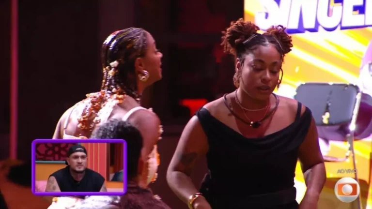 BBB25: Aline e Thamiris trocam farpas ao vivo e ignoram Tadeu Schmidt