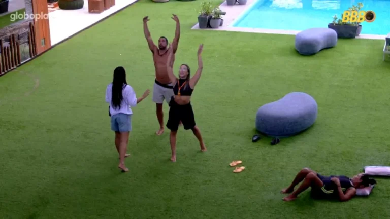 BBB25: Maike aprende balé com Eva e Renata