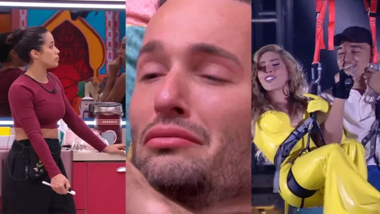 Madrugada de festa no BBB 25 é marcada por desabafos, choro e tirolesa