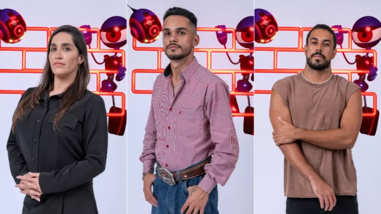 BBB25: Daniele Hypolito, João Pedro e Maike formam o 13º Paredão