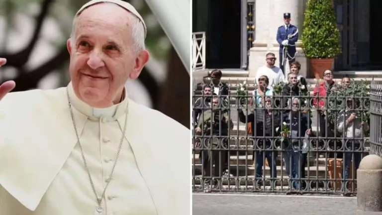 Caixão do Papa Francisco é recebido por transgêneros, detentos, pobre e migantes