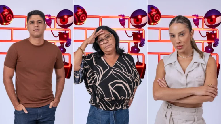 BBB25: Guilherme, Joselma e Renata disputam Paredão que define Top 5