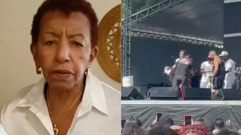 Leci Brandão passa mal em show e é levada às pressas por ambulância