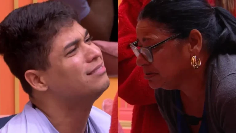 BBB25: Delma ganha declaração do genro Guilherme ao ser eliminada