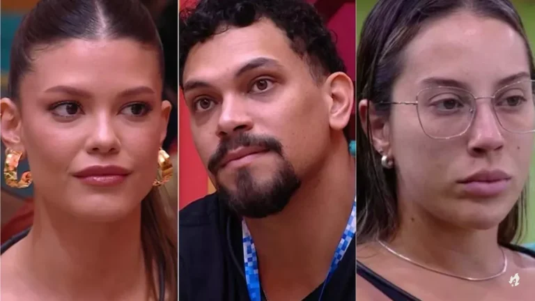 BBB 25: enquete mostra quem sai entre Renata, Vinícius e Vitória