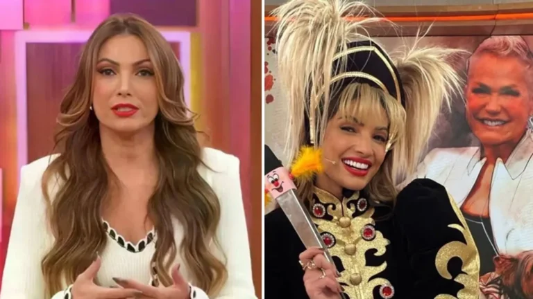 Patrícia Poeta é massacrada após se vestir de Xuxa em programa