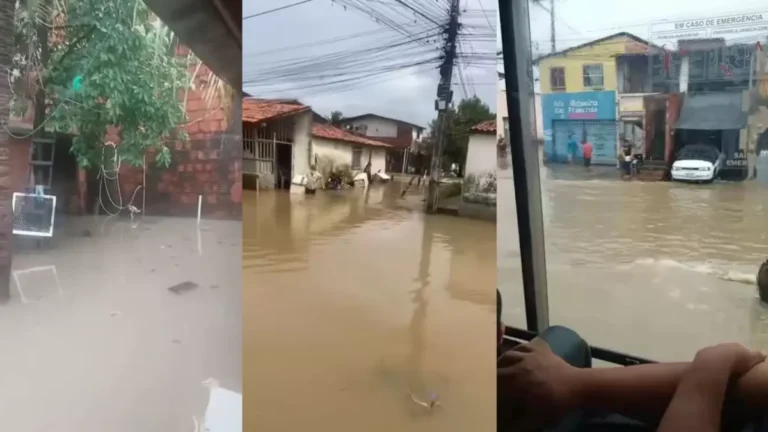 Chuvas intensas causam inundações no Ceará; mais de 130 municípios em risco