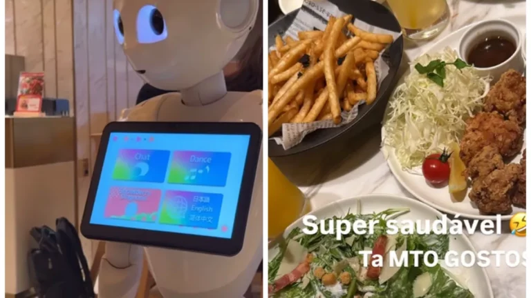A Incrível Experiência de Virginia Fonseca em um Restaurante Robótico no Japão
