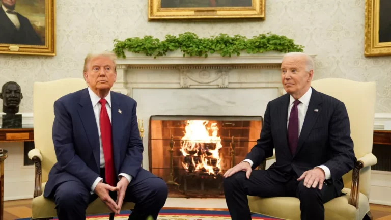 Trump deseja a Biden uma “recuperação rápida e bem-sucedida” após câncer