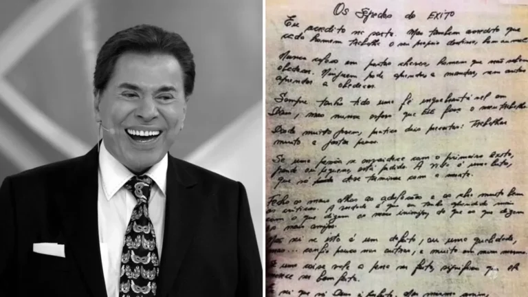 Leia a carta deixada por Silvio Santos antes de morrer
