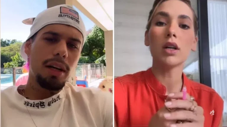 Zé Felipe rompe o silêncio e sai em defesa de Virginia após ataques: ‘Não foi ela que terminou’