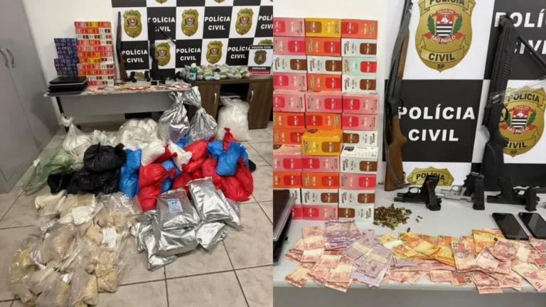 Polícia descobre laboratório de drogas sintéticas e prende dupla em SP