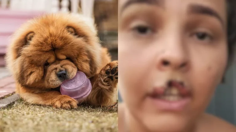 Cachorro arranca pedaço da boca de tutora e é submetido à eutanásia em RO