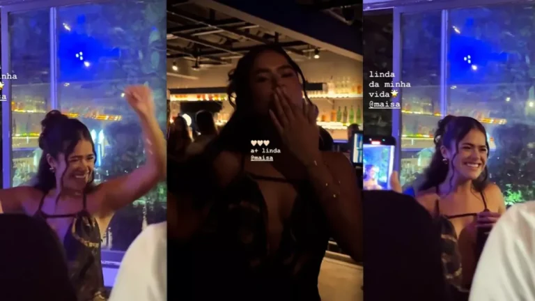 Maisa reúne amigos famosos em boate no Rio para celebrar aniversário de 23 anos; vídeo!
