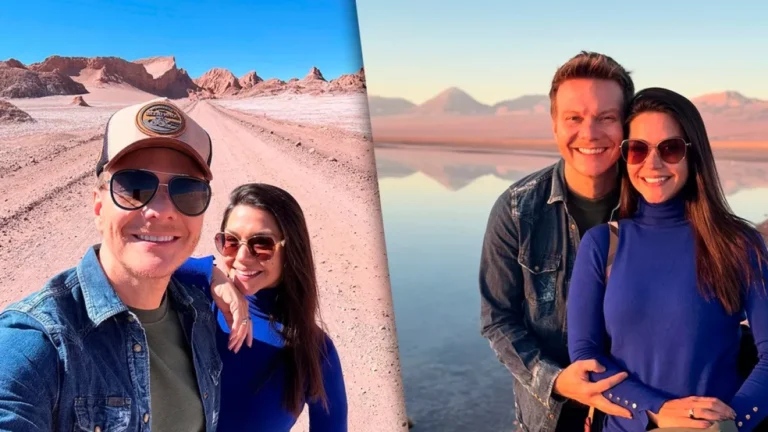 Michel Teló abre álbum de fotos de viagem romântica com Thais Fersoza no Atacama: Outro mundo