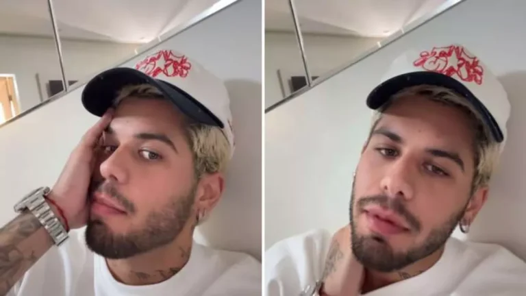 Zé Felipe passa perrengue e tem mala de presente dos filhos extraviada