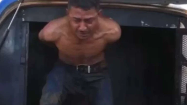 Suspeito foge da polícia durante programa ao vivo